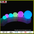 waterproof plastic led garden light ball with 16 colors